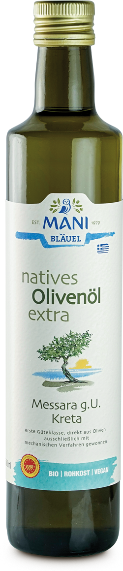 Natives Olivenöl extra – Messara g. U.