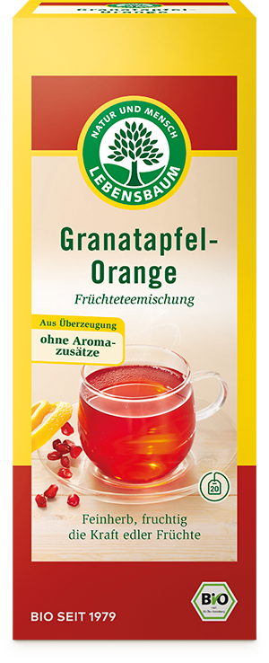 Granatapfel-Orange Tee