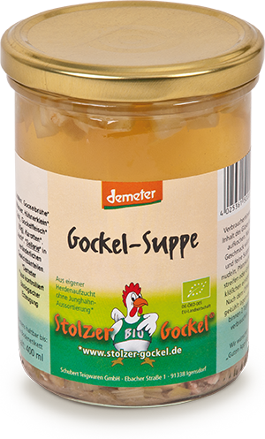 Fränkische Gockel-Suppe