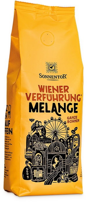 Melange-Kaffee „Wiener Verführung“ ganze Bohne          