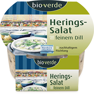 Hering-Salat mit feinem Dill