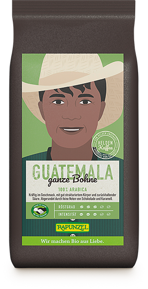 Heldenkaffee Guatemala, ganze Bohne