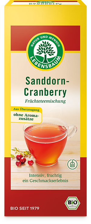 Sanddorn-Cranberry Tee