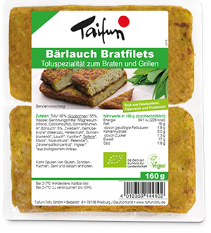 Tofu Bratfilets Bärlauch