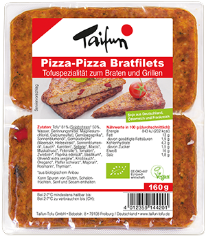 Tofu Bratfilets Pizza-Pizza