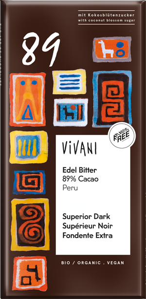 Edel-Bitter 89 % Cacao Peru 