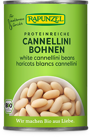 Weiße Cannellini-Bohnen