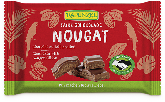 Nougat Vollmilch-Schokolade