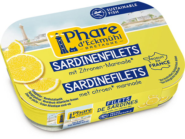Sardinenfilets mit Zitronen-Marinade