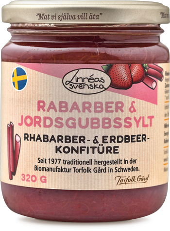 Jordgubbssylt Rabarber & Erdbeer