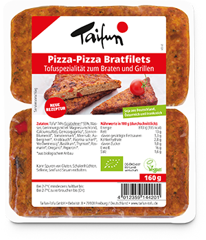 Tofu Bratfilets Pizza-Pizza