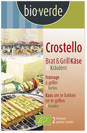 Crostello Brat & Grill Käse mit Kräutern