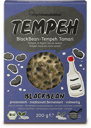 Tempeh BlackBean Tamari