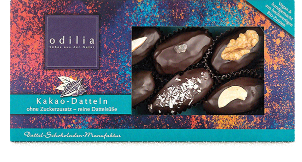 Kakao-Datteln (8 Stück)