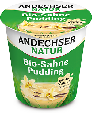 Sahne-Pudding Vanille
