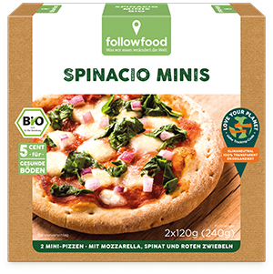 Pizza Minis Spinacio