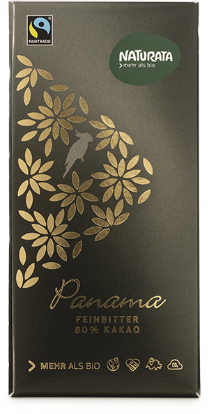 Feinbitter-Schokolade Panama 80 % Kakao
