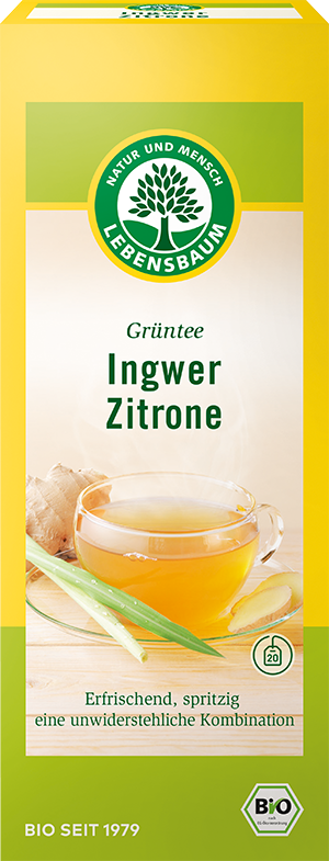 Ingwer-Zitrone Grüntee