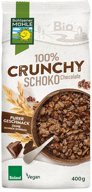 100 % Crunchy Schoko